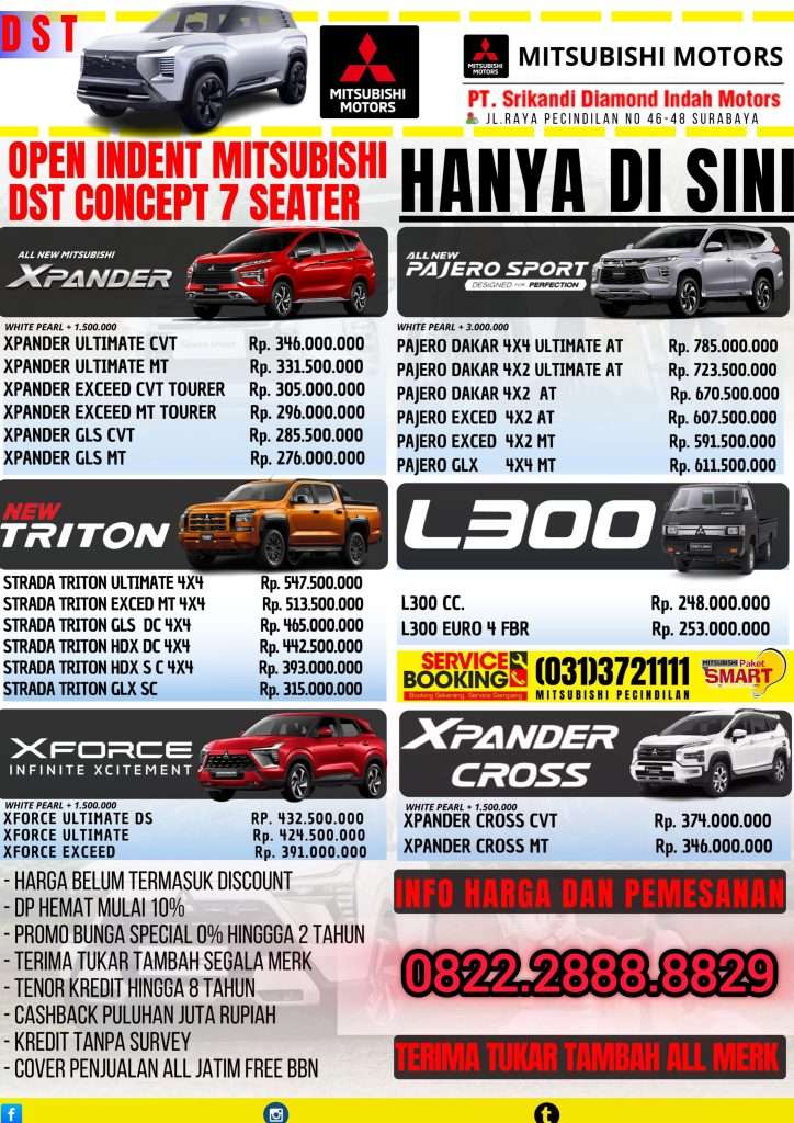 Pembelian mobil Mitsubishi Surabaya